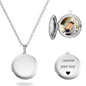 Personalized Locket Necklace for Women Custom Photo Heart Pendant Necklace Customized Picture Lockets Necklaces Birthday Gifts
