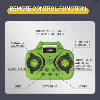 1:64 Remote Control and Alloy Truck Forklift with Trailer Worktop Mini Bluetooth RC Elevator Vehicle Children's Toy Holiday Gift