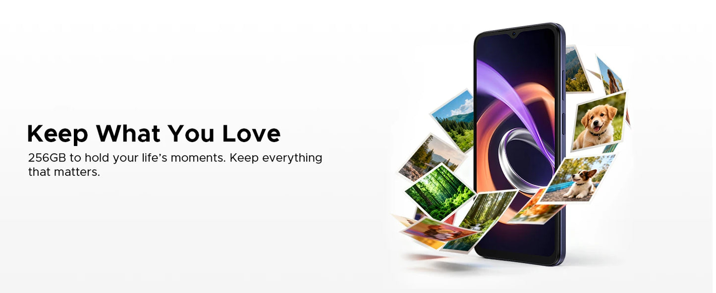 DOOGEE Note56 Plus Smartphone Android 16 48GB+256GB 6150mAh Large Battery 6.56'' 90Hz Display UNISOC T7225 50MP Camera NFC