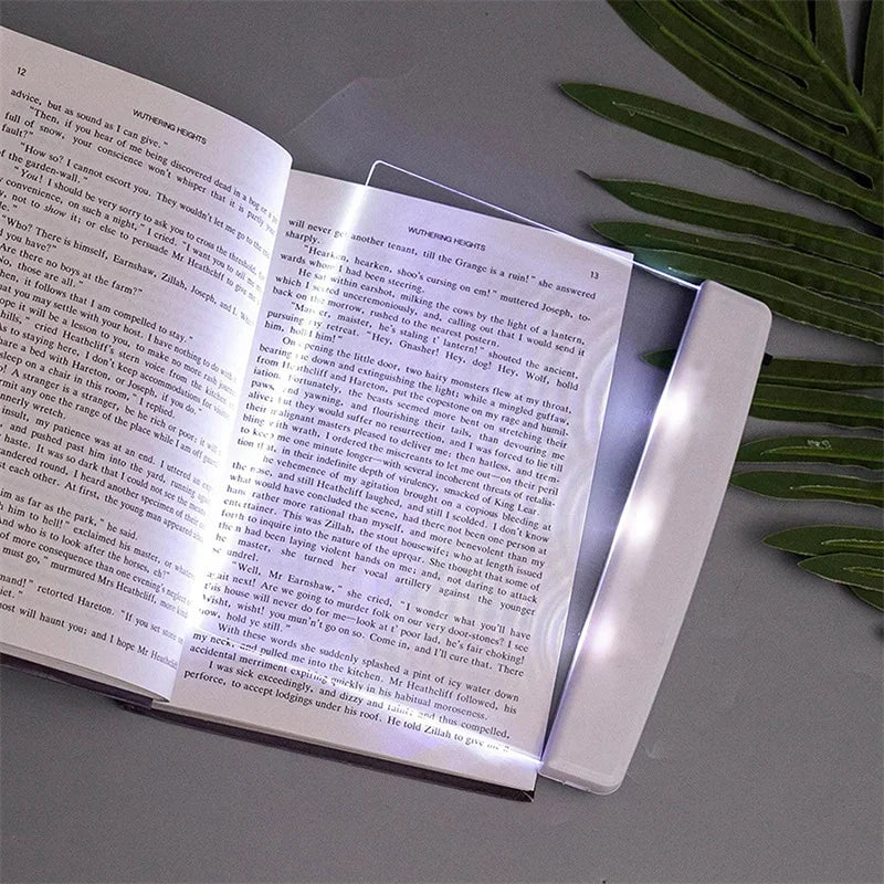 1Pc LED Flat Panel Night Vision Reading Light Eye Protection Reading Light Student Night Light Creative LED Book Eye Care Light