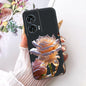 Case For Motorola Edge 50 Fusion Cover XT2429-1 Popular Flower Soft Black Silicone Phone Cases For Motorola G96 5G MotoG96 Funda