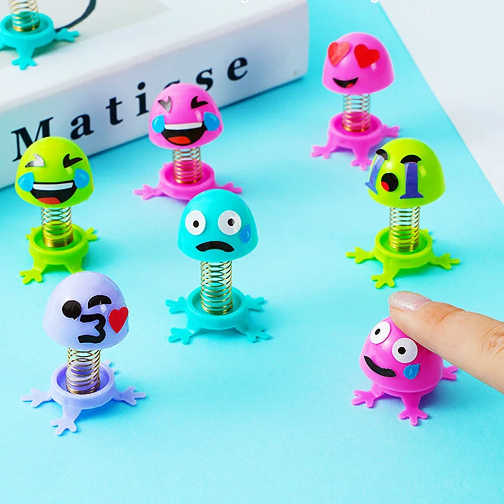 5-20Pcs DIY Assembled Springs Elves Toys Party Favor Perfect Class Treasure Box Carnival Prizes Birthday Gifts
