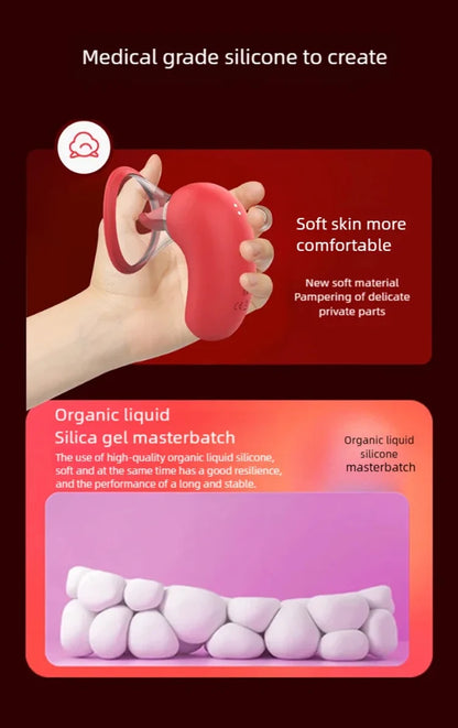 APP Control Clitoral Sucker Vibrator Tongue Licking Nipple Vagina Massager Clit Stimulator Female Masturbation Sex Toy for Women