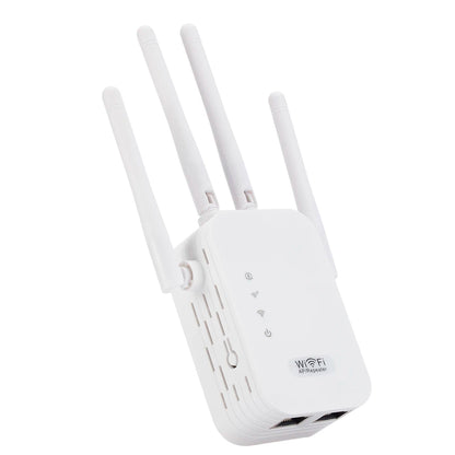 1200Mbps WiFi Repeater Signal Amplifier Dual Band 2.4G 5G WI-FI Signal Booster Long Range WIFI Network Extender for Home Office