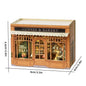 Mini Doll House DIY Small House 3D Puzzle Assembly Building Model Toys Home Bedroom Decoration With Furniture LED Lights Gifts