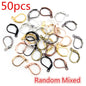 30-50pcs/lot Gold Silver French Lever Earring Hooks Wire Settings Base Hoops Earrings For DIY Jewelry Making Supplies Wholesale