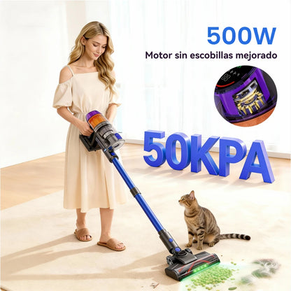 COTIAR R11 500W 50000PA Power Handheld Cordless Wireless Vacuum Cleaner for Home Appliance 1.2L Dust Cup Removable Battery