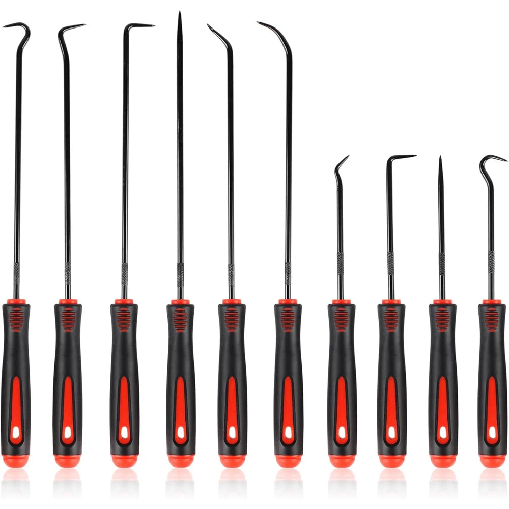 Car Auto Vehicle Oil Seal Screwdrivers Set O-Ring Seal Gasket Puller Remover Pick Hooks Tools Sealing Repair Tools 16cm 4Pcs