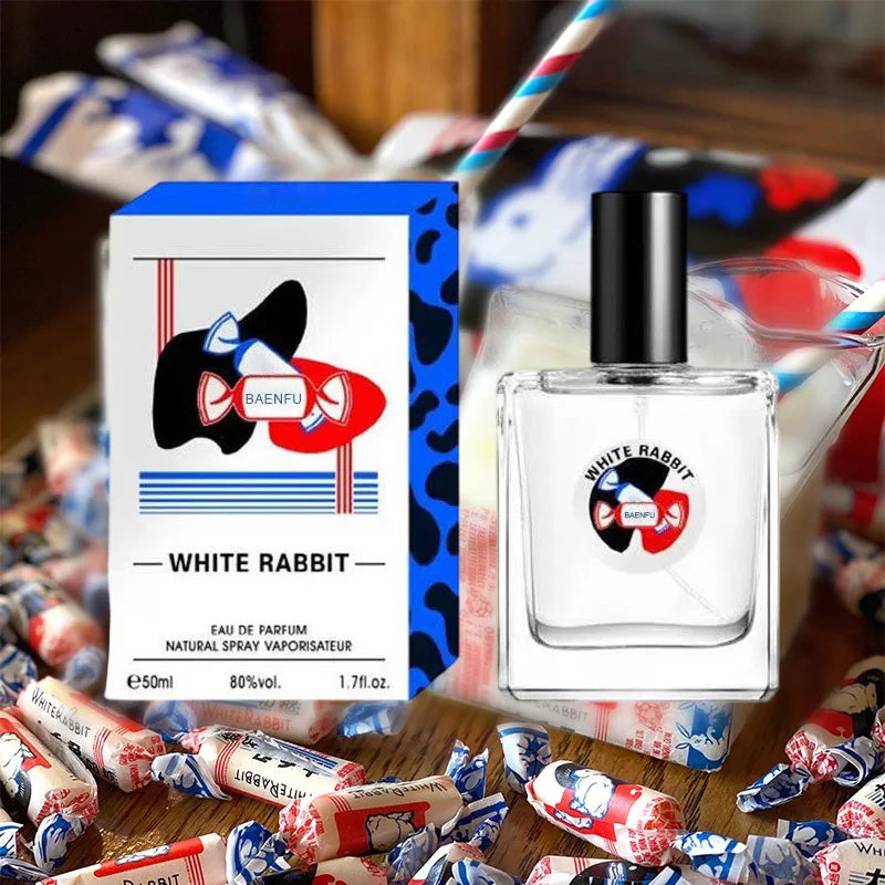 White Rabbit Gourmet Perfume Caramel Milk Coconut Lasting Fragrance Fresh Daily Charm Neutral Sweet Milk Sugar Eau De Toilette