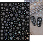 Winter Christmas Atmosphere Nail Stickers Snowman Snowflake Wapiti Self-adhesive High Quality Cute Nail Stickers Nail Art Deco