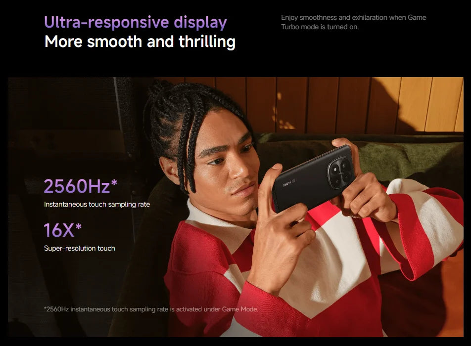 Global Version Xiaomi Redmi Note 14 Pro Plus 5G Snapdragon® 7s Gen 3 NFC 6.67” AMOLED 120Hz 5110mAh 120W Fast Charging 200MP