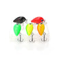 TREHOOK 5pcs 1.5g 3cm Mini Wobblers/Crankbait Fishing Lure Artificial Bait Hard Floating Wobbler for Fish Bass Fishing Tackle