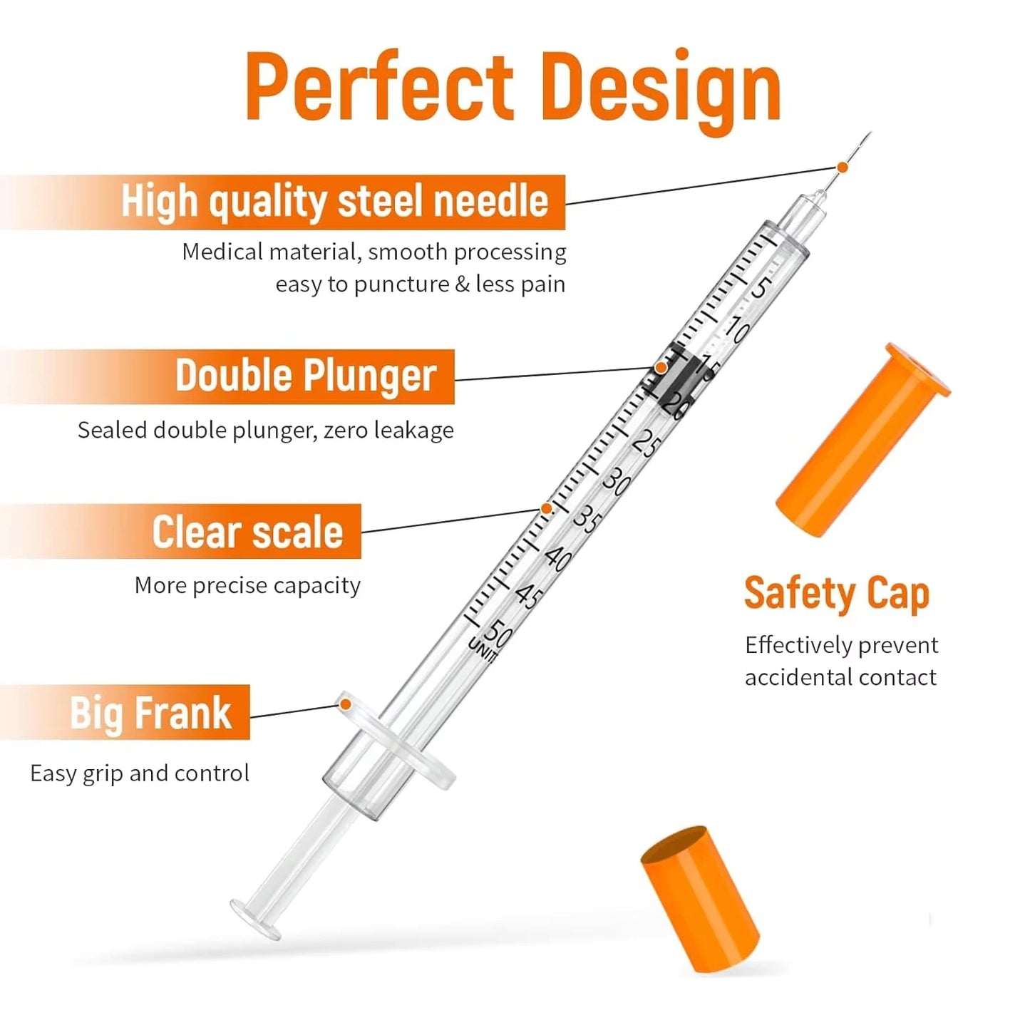 Individually Wrapped Manual Push Veterinary Plastic Syringes With Needles Disposable Style For Lab Pets Pigs And  Farm Livestock