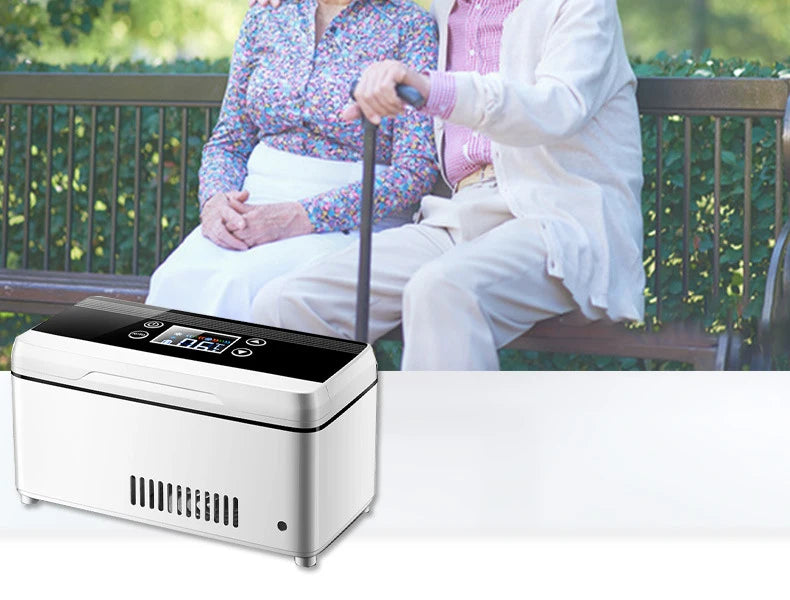 10400mAh Portable Insulin Refrigerator USB Rechargeable Mini Cold Box Drug Medicine Constant Temperature Cooler Case With Bag
