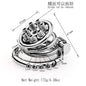 2025 Adjustable Clasp Chastity Cage Sex Toys for Men Metal Penis Ring Sleeve Bdsm Penis Bondage Erotic Urethral Lock Cock Cage