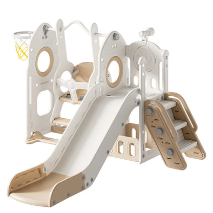 Fun Play Equipment for Children Multifunctional Kids Indoor Slide Swing Set Baby Small Home Amusement Park Playground Toy