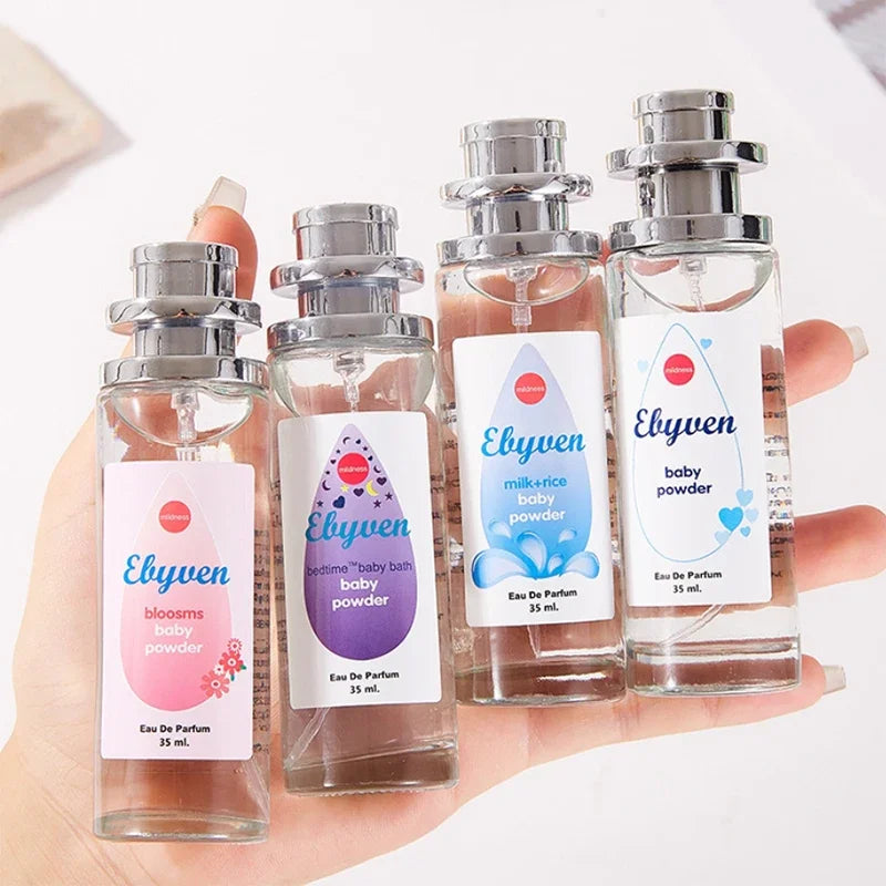 Baby Milk Powder Perfume 35ml Fresh Elegant High-quality Floral And Fruity Lasting Fragrance Milk Fragrance Baby Perfume Spray
