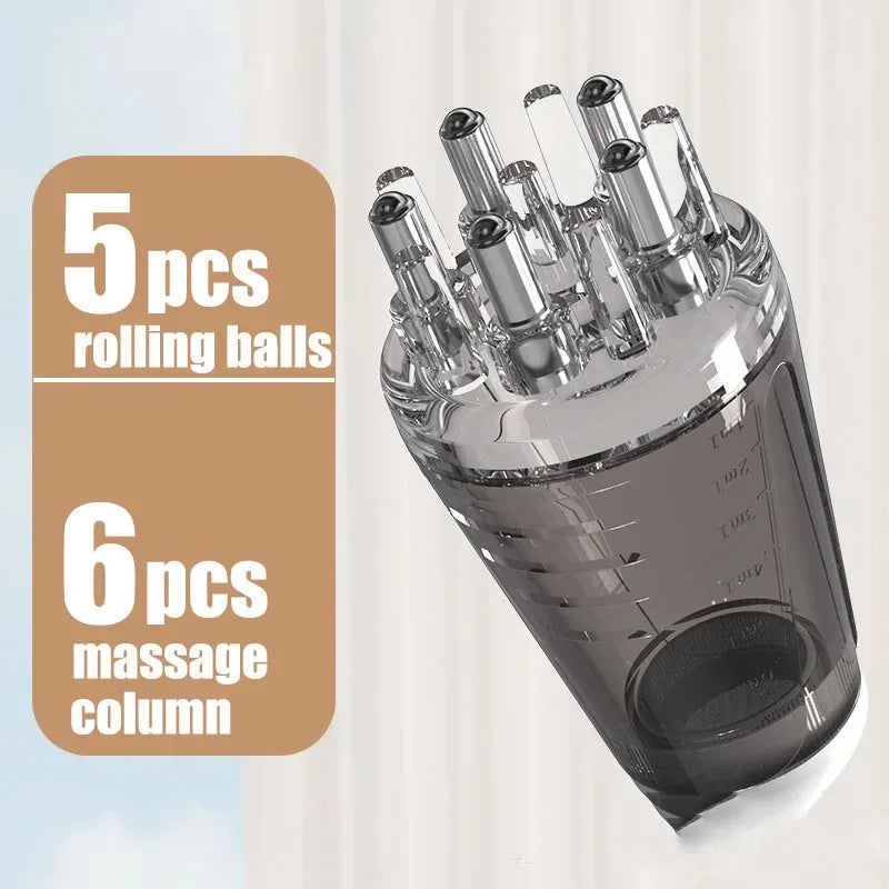 Scalp Applicator Liquid Comb For Hair Growth Serum Essential Oil Fluid Guiding Massager Anti Hair Loss Head Care Therapy Tools