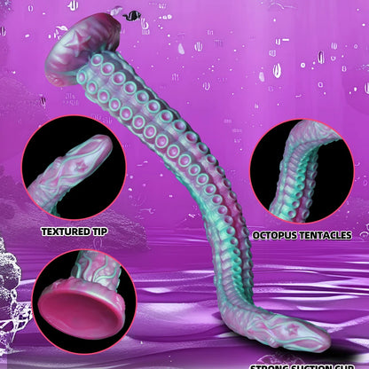 Long Anal Butt Plug Sex Toys Monster Dildo Octopus Tentacle Huge Silicone Dick Sex Adult Soft Dildo Female Masturbator