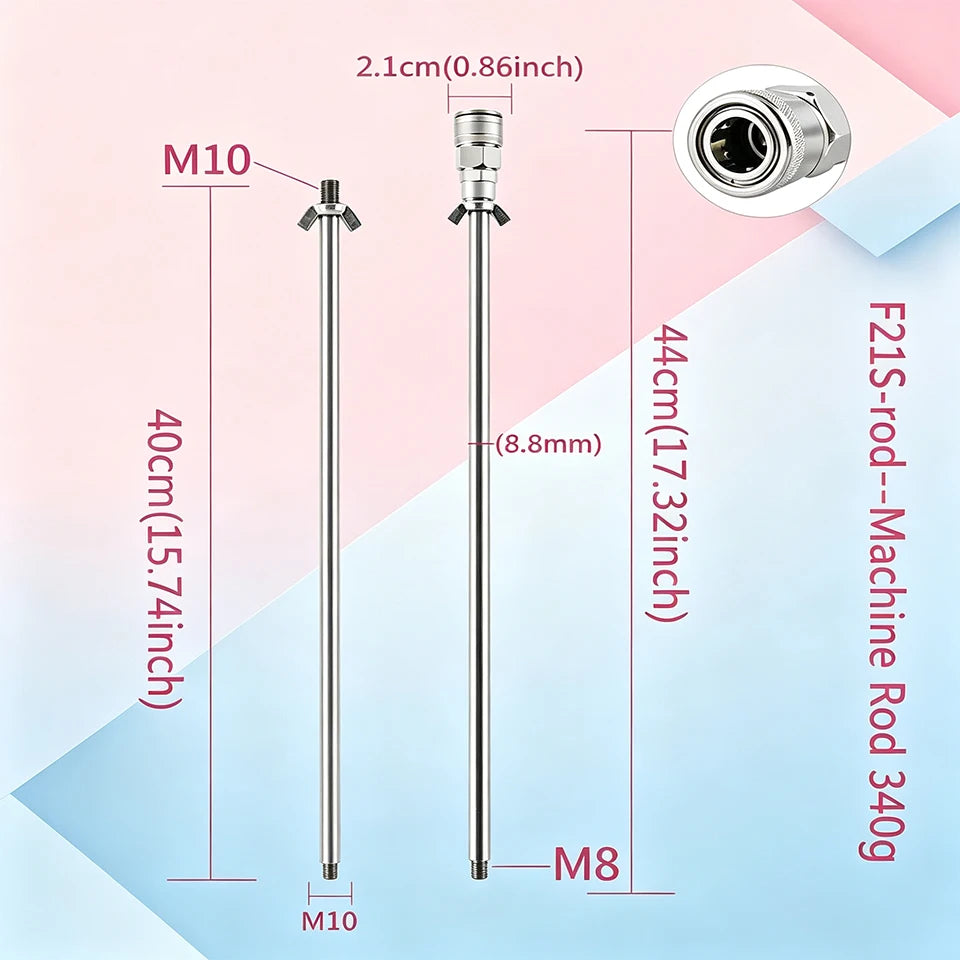 F21S-200W Powerful Sex Machine F21S Automatic Masturbation Toy with Dildo Attachments Wireless/Wired Control App Compatible for Men And Women