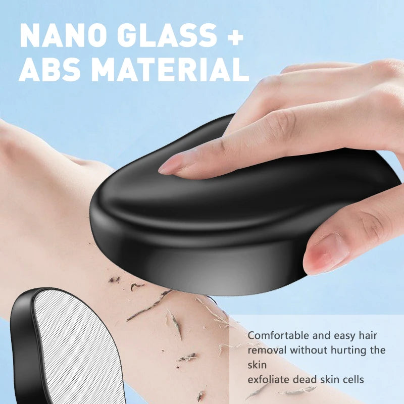 Portable Epilator Crystal Hair Eraser for Women and Men Painless Exfoliation Hair Removal Reusable Body Beauty Depilation Tools