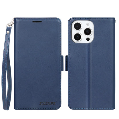 Wallet With Card Slot Bracket Magnetic Flip Leather Case For iPhone Air 17 Pro Max 16e 16 15 Plus 14 13 Mini Shockproof Card Bag