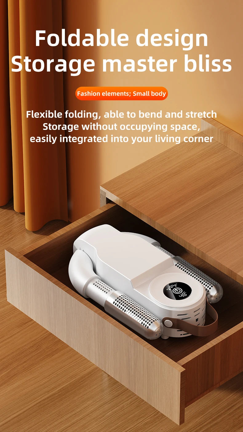 HOMEFISH Korean Style Electric Shoe Dryer 220V - Footwear Heater for Deodorizing And Sterilizing Home Use Appliance