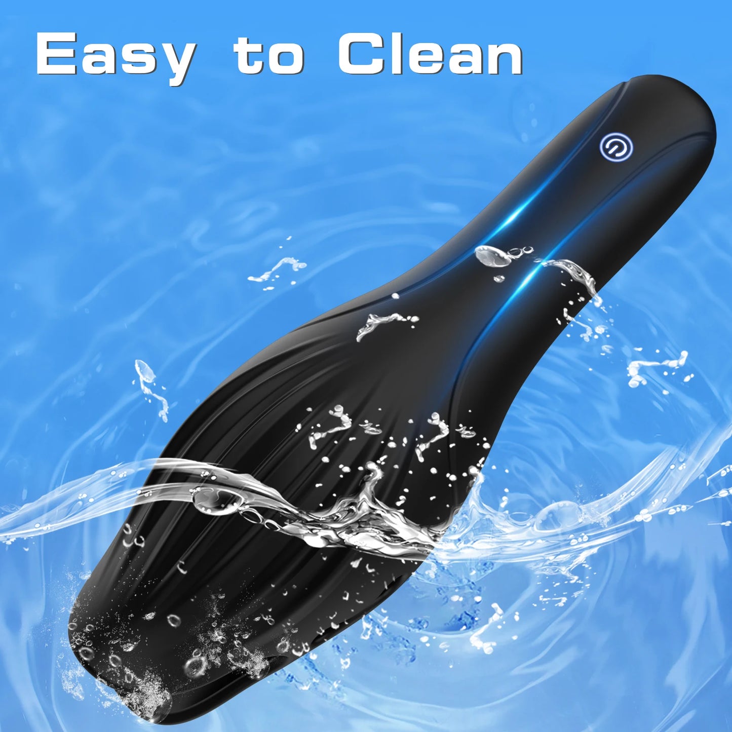 Glans Trainer for Men Powerful Vibrating Penis G Spot Masturbator Soft Fingertip Prolong Endurance Massage Vibrator Erotic Toys
