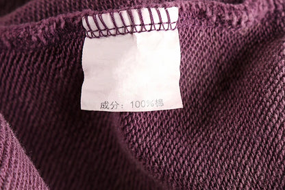Heavy wash vintage high street trend hoodie men's chunky wool cotton comfort cardigan coat