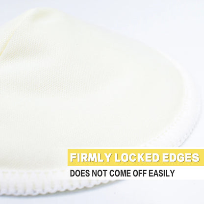 2pcs Organic Bamboo Viscose Nursing Breast Pads Washable Breastfeeding Pads Reusable Breast Pads for Breastfeeding Nursing Pads