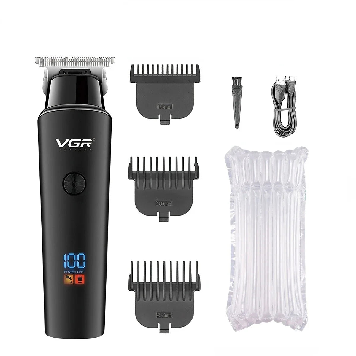 VGR Hair Cutting Electric Hair Clipper Beard Hair Trimmer Haircut Machine Professional Cordless Barber Trimmer for Men V-937
