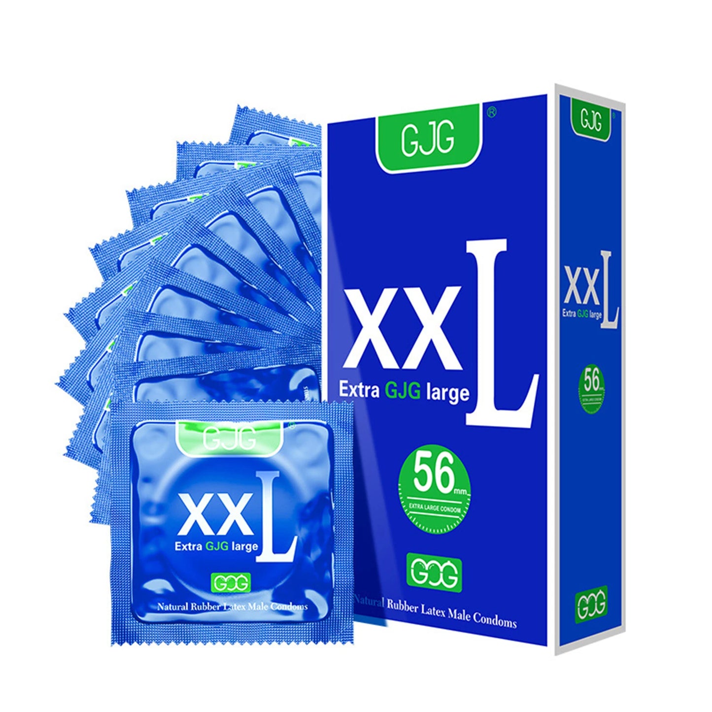 Extra Large Size 65mm Condoms Adults Toys For Men 10pcs XXL G-Spot Penis Sleeve Super Ultra Thin Smooth Condones Sex Products