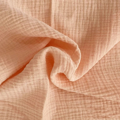 Double Gauze Cotton Muslin Fabric by the Meter for DIY Craft & Sewing Material Like Dress Towel Cheesecloth Table Runner Fabrics