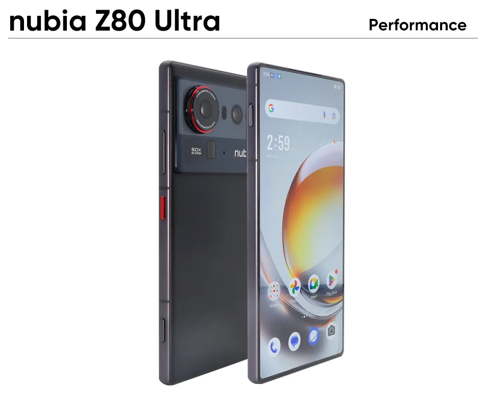 Global Version Zte Nubia Z80 Ultra 5g Snapdragon 8 Elite Gen 5 7200Mah 6.85'' 144Hz Oled Display 90W Fast Charging 64Mp+50Mp Ai