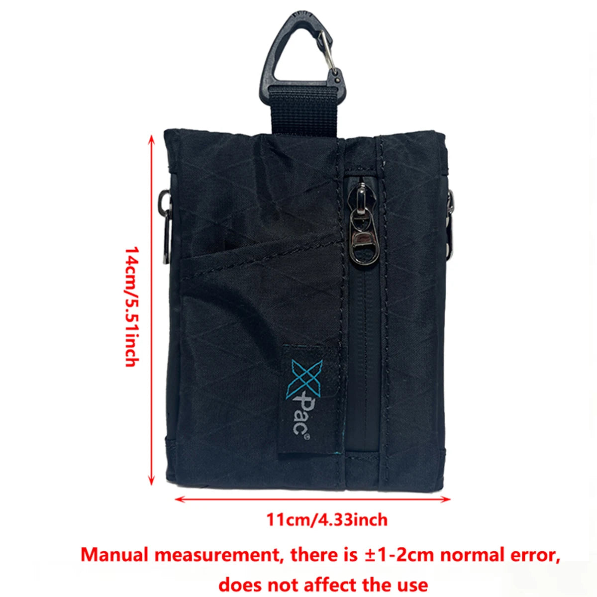 EDC 5-Pocket Multi Pouch X-PAC Wallet Small Keychain Coin Pouch  EDC Pocket Organizer Utility Pouch for Cards waterproof bag