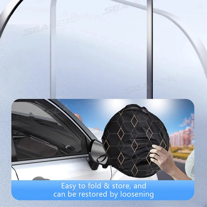SEAMETAL Car Windshield Sun Shade Five-layer Front Window Sunshade Windshield Sun Protection Cover UV Blocker Summer Car Covers