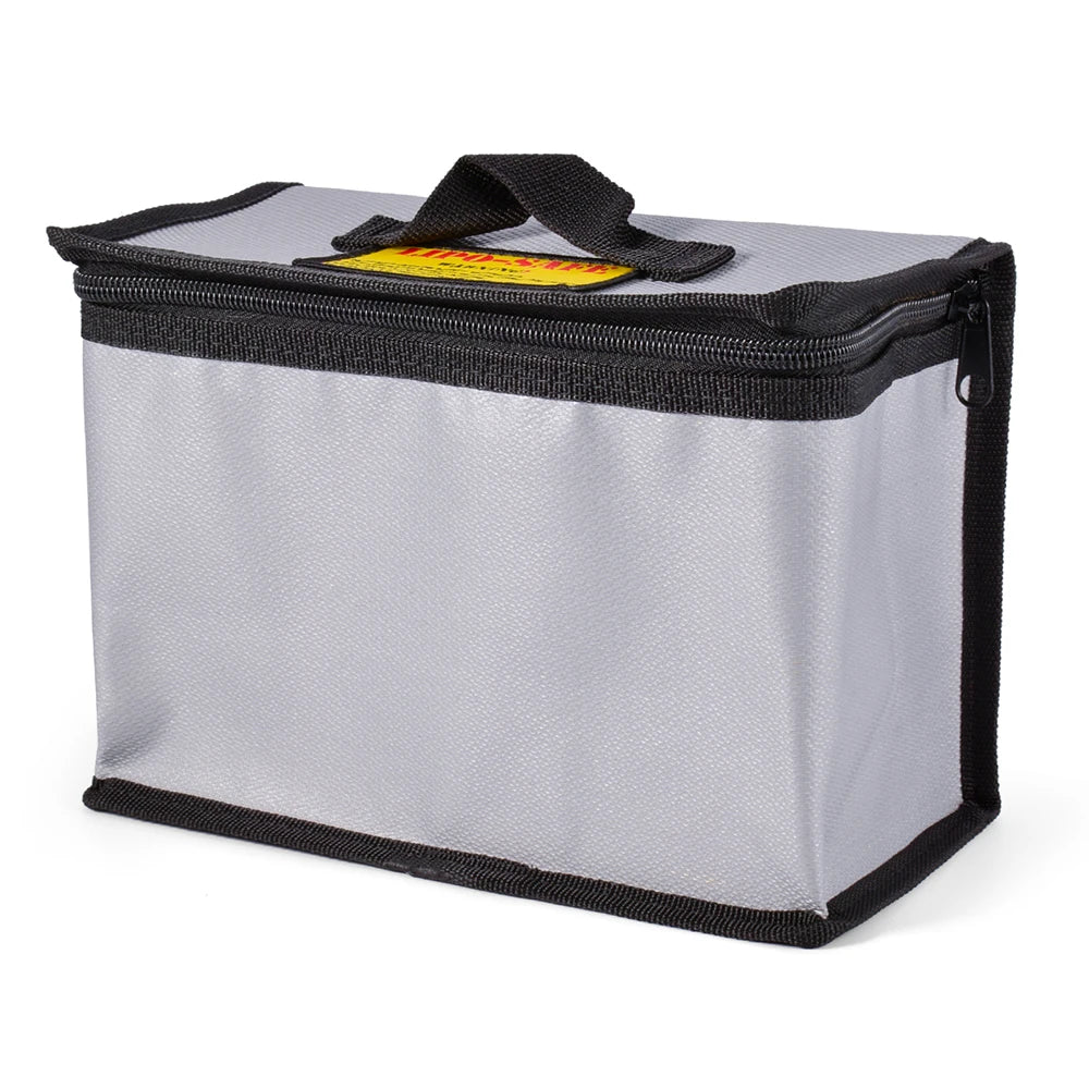 Lipo Guard Safety Bag Fireproof Explosion-Proof Portable Lipo Safety Bag 215*115*155mm for RC FPV Racing Drone Car Battery Safe