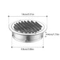 Stainless Steel Wall Ceiling Air Vent Ducting Ventilation Exhaust Grille Cover Waterproof Outlet Heating Cooling Vents Cap