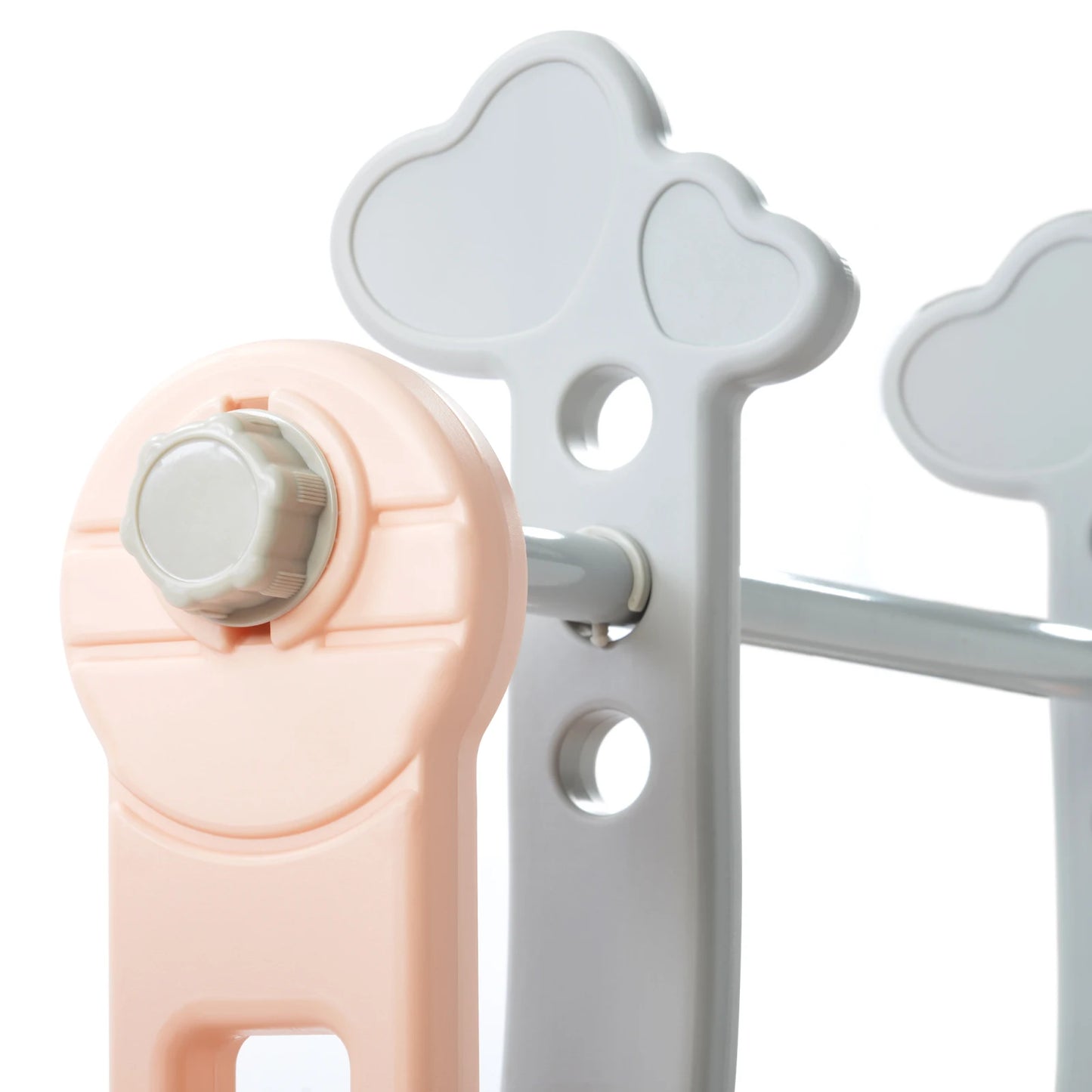 Rosahqnda 4-in-1 Children slide Indoor & Outdoor Outdoor Outdoor Playground for Toddlers Swing 1-6 Years