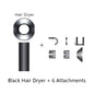 Ion Hair Dryer with Curls Diffuser 5 In 1 Super Ionic Hairdryer Woman Electric Barber Blower Leafless Dry Professional Machine