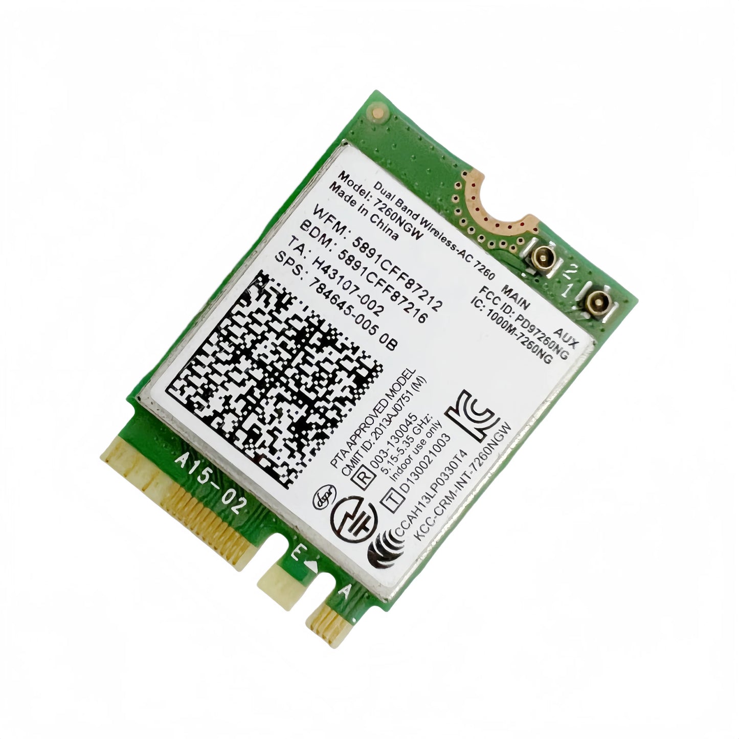 For Lenovo ThinkCentre M710Q M720Q M920Q M920X Wifi Antenna Cable Card 7260AC WiFi Wireless Network Card