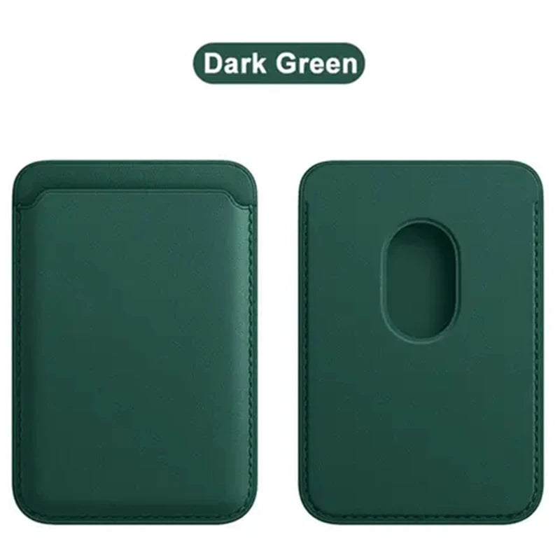 Magnetic Leather Wallet Case For iPhone 14 13 12 Card Holder For Magsafe for iPhone 15 Pro Max Magsafe Wallet Leather Compatible