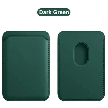 Magnetic Leather Wallet Case For iPhone 14 13 12 Card Holder For Magsafe for iPhone 15 Pro Max Magsafe Wallet Leather Compatible