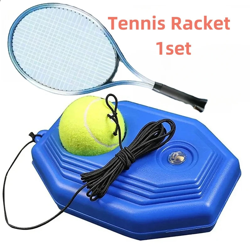 Tennis Trainer Single Player With Line Rebound Self Training Artifact Beginner's One Person Tennis Racquet Children's Suit