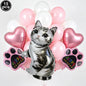 Cat Party Paper Plates Cups Napkins Party Supplies Cat Face Happy Birthday Banner Tablecloth for Cat Themed Birthday Party Decor