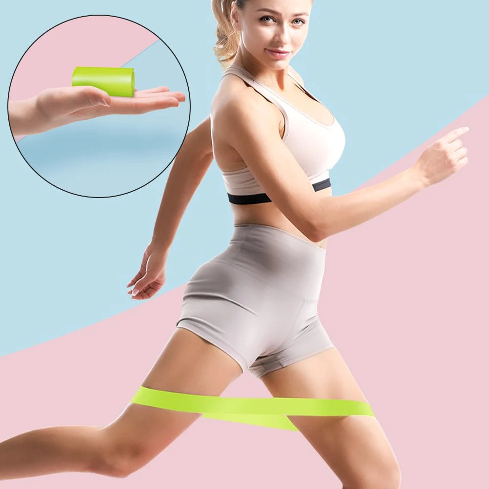 5Pcs Resistance Band Set for Men and Women 5 Elastic Bands with Different Resistance Levels for Long Workouts In The Home & Gym