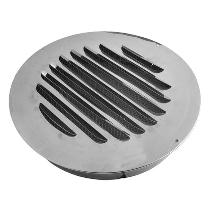 70-300mm Round Stainless Steel Vent Grille Exterior Wall Duct Ventilation Tool Hood Exterior Wall Duct Ventilation Tools
