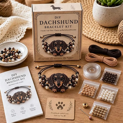 DIY Beaded Bracelet Making Kit,All in 1 Jewelry Making Set Beginner-Friendly Beaded Animal Making Kits,(Non Finished Products)