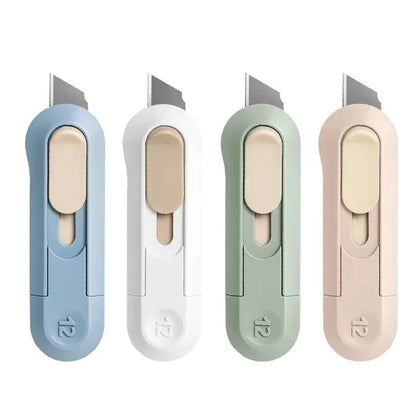 Portable Box Cutter Retractable Multifunctional Quality Artwork Knife For Office Stationery Home Supplies Handmade Crafts Tool