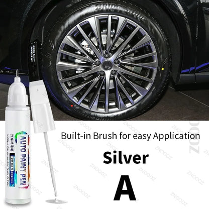 For LEXUS RX 450H+ Touch Up Paint Wheel Repair Kit Wheel Scratch Repair Rim Paint For Car Wheel Repair Grey Silver Black